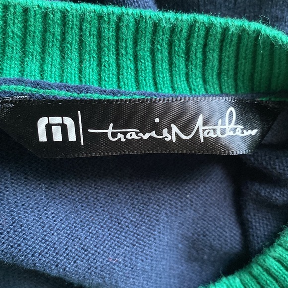 Travis Mathew golf sucks Beer ugly Christmas sweater GUC - Picture 3 of 4
